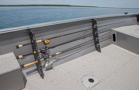 fishing rod storage boat